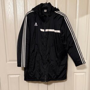 adidas Black and White Puffer Jacket